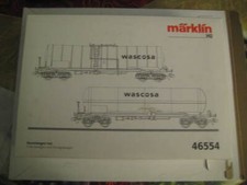 Marklin HO 46554 SBB 2 Wagon-Citerne Patiné - NIB - Époque IV+V