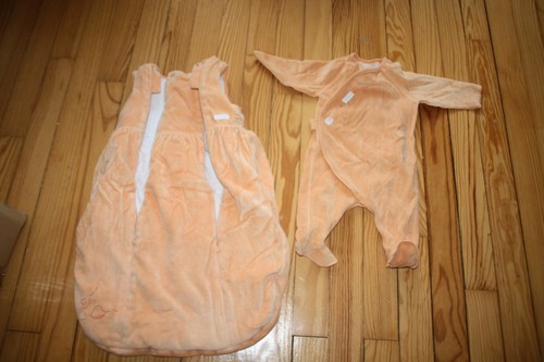 Ensemble bébé orange - ensemble,