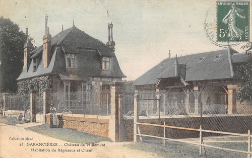 Cpa garancieres chateau - cpa,