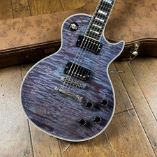 Gibson Custom Shop Les Paul Custom Quilt Trans Purple 2015