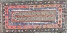 Antique Turkish Kilim, Oriental Wool Rug, Carpet, Teppich, Kelim, Tapis 42"X87"