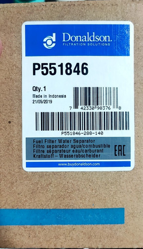 Donaldson p551846 fuel filter - donaldson,