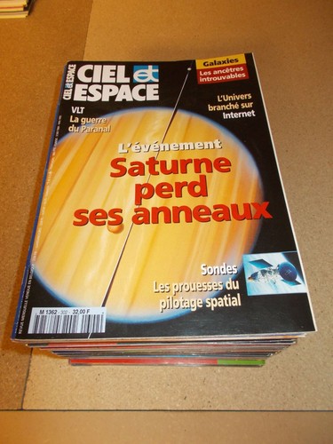 Revues ciel espace 1995 - ciel,