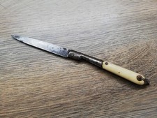 VTG RARE FRENCH SMALL NAVAJA CORSE CORSICA VENDETTA FOLDING POCKET KNIFE DAGGER