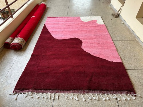 Tapis laine berbère - tapis,