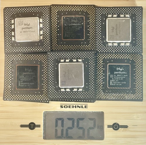 Cpu intel pentium - intel, mmx