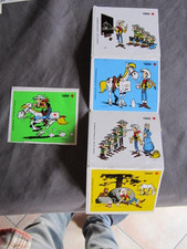 LUCKY LUKE SERIE DES 5 AUTOCOLLANTS SABENA croix rouge flamande