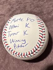 Mason Miller “Last Oakland All Star” STAT Autographed 2024 All Star Baseball /24