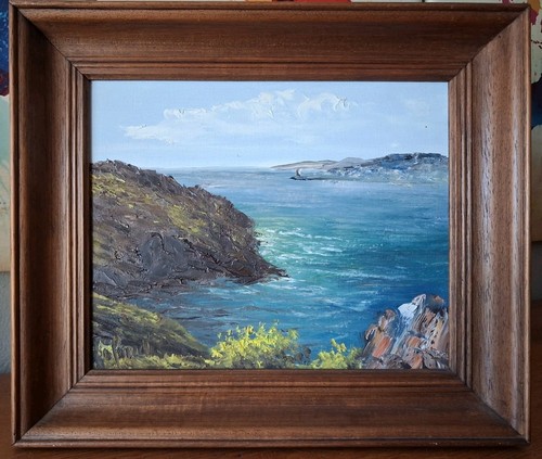 Ancien tableau huile sur - huile,