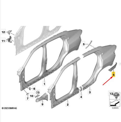 Bmw u10 extension de - x2,