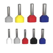10 - 1000 pcs Insulated Twin Ferrules with Cross Section from 0.5mm² - 16mm²