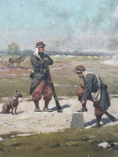 Tableau Huile Sur Panneau