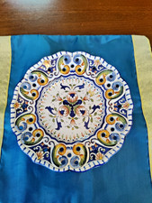 Assiette murale en faience
