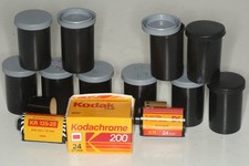 11 Rolls Expired 35mm Kodachrome 64 Color Positive Leaders Out - Various Exposur