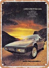METAL SIGN - 1977 Matra Simca