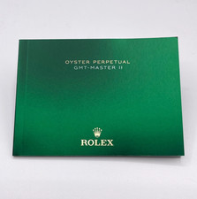 Rolex GMT-Master II booklet watch kit booklet 1.2018 French