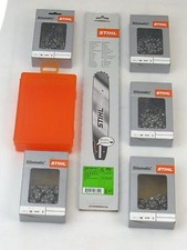 Guide Rail Rollomatic Stihl 3003 000 6811 Avec 5 Halbmeißelkette 62GL +Boîte