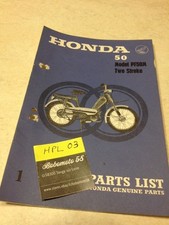 Honda PF50M PF50 M PF 50 parts list catalogue pièces détachées édition 1