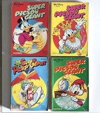 Lot de 4 Super Picsou Géant