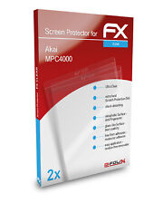 atFoliX 2x Film Protection d'écran pour Akai MPC4000 Protecteur d'écran clair
