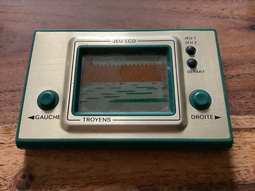 Rare jeu lcd troyens vendu - troyens,