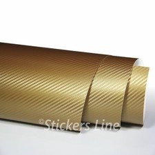Film Adhésif Carbone Or 3D