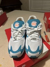 Nike Air Max 2 Light Blue Lagoon Size 9 Mens White Teal AO1741-100