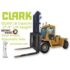 Used 20,000 LB Cap Clark Lift