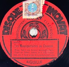 Robert Guéneau : Les cloches de Corneville 78 tours rpm DISQUE INOVAT 2070