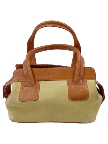Lancel sac main femme beige - main,