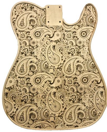 Guitar body corps - -,
