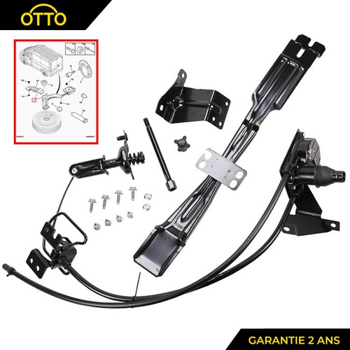 Kit câble support roue - roue, de