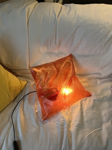 Rare lampe coussin - , vintage