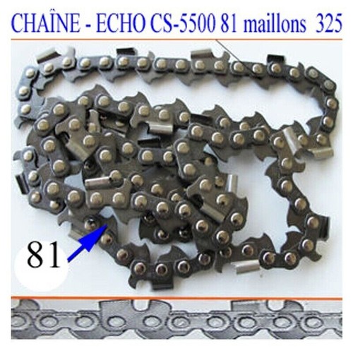 Chaine tronçonneuse echo - chaine,