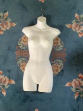 White torso mannequins plastic gently used 