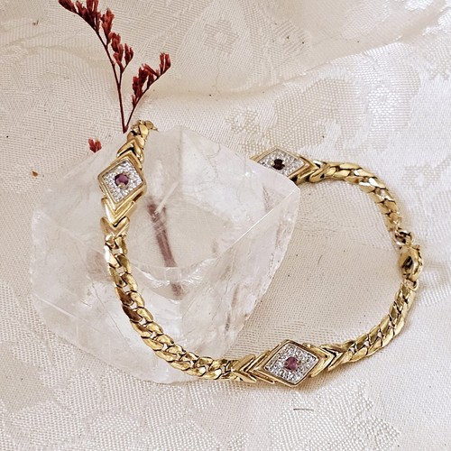 Bracelet plaqué jaune et - plaqué, or