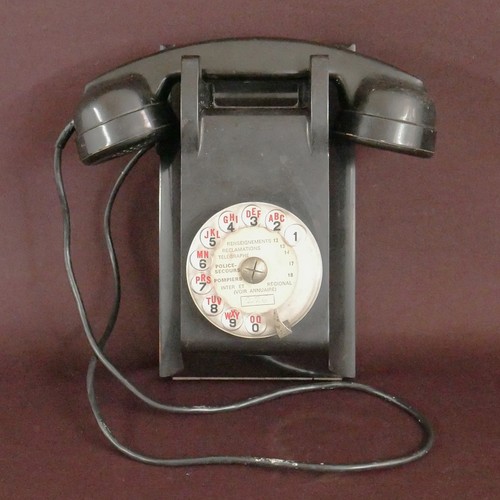 Téléphone cadran ancien - téléphone,