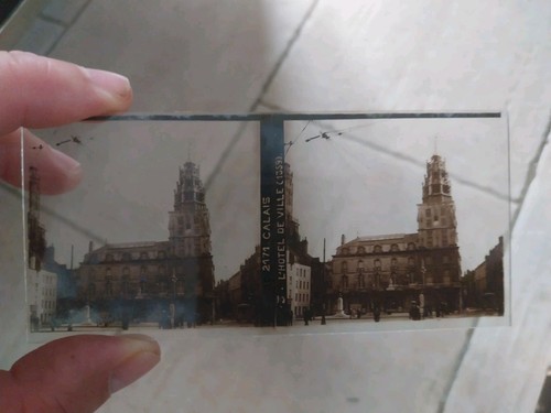 Plaque stereoscopique verre - en,
