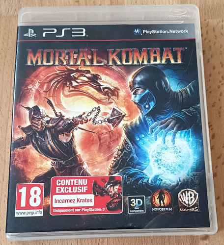 Playstation ps3 mortal kombat - ps3,
