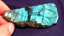 Labradorite Brute Unidirectionnelle Poli, Pierre De Guérison 101,9G 93X38X16MM
