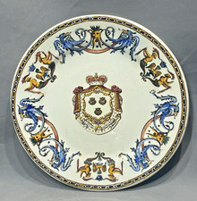 Gien Grande Assiette Faïence