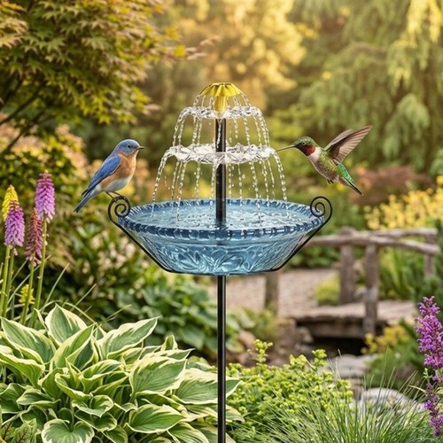 Fontaine eau bain oiseaux - eau,