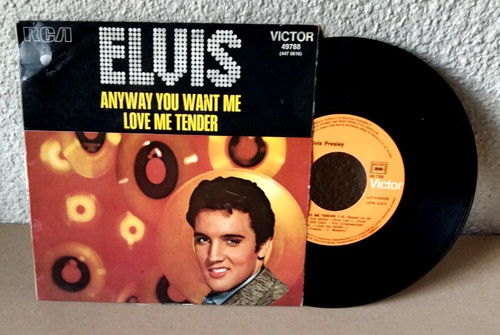 45t elvis presley - ep, anyway