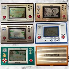 NINTENDO GAME AND & WATCH Parachute Octopus Donkey Kong Fire Popeye Very Rare