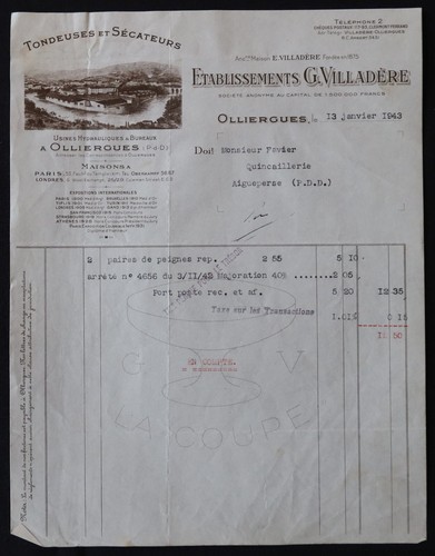 Billhead invoice olliergues - billhead,
