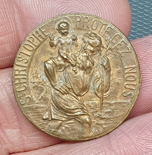 Rare médaille religieuse - , st