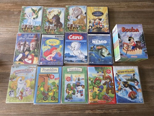 Lot dvd enfants - de, franklin