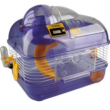 Cage pour hamster Marathon, 33 x 25 x 29 cm, avec compte tours, pour rongeur.