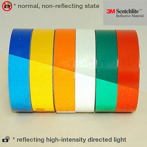 Ruban adhésif fluorescent - 3m,