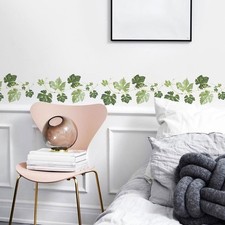 Feuilles vertes, décoration